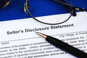 Sellers Real Estate Disclosure