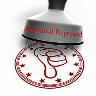 Real Estate Appraisal Rejected