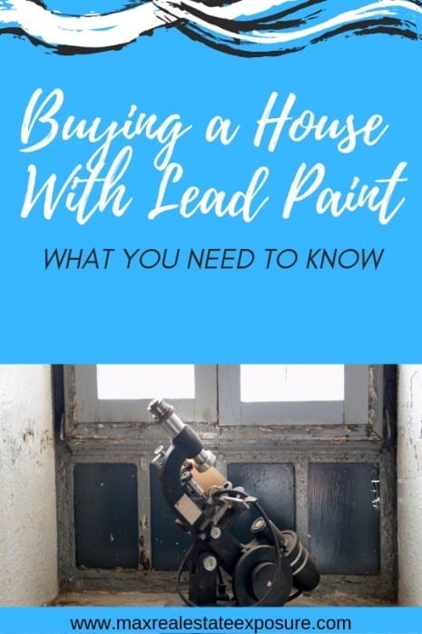 can you sell a house with lead paint