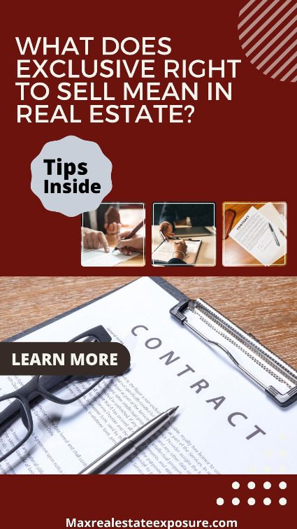 What Does Exclusive Right To Sell Mean In Real Estate what-does-exclusive-right-to-sell-mean-in-real-estate