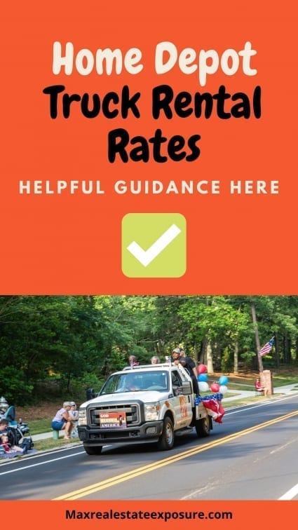 home depot van rental daily rate