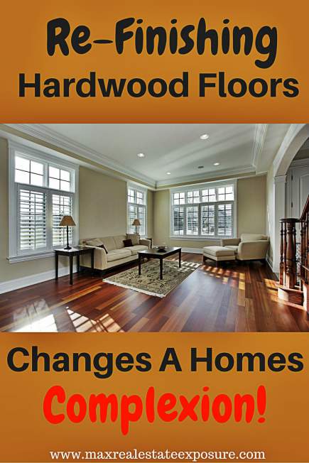 Re-finishing Hardwood Floors 