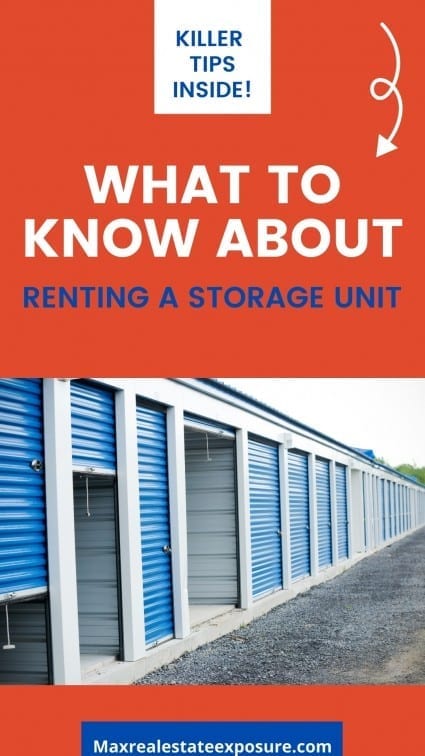 Storage space discount for rent
