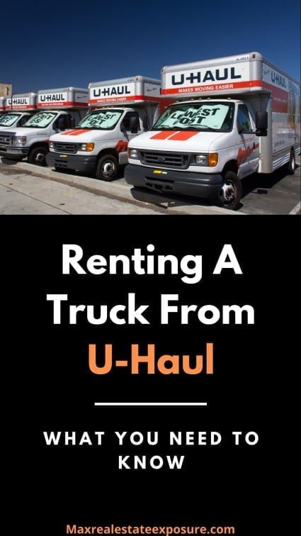 u haul passenger van rental