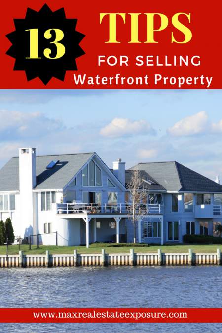 Tips For Selling Waterfront Property