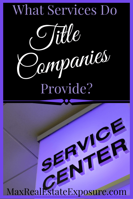 what is the title company in real estate